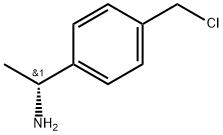 (R)-1-(4-(chloromethyl)phenyl)ethan-1-amine Structure