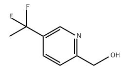 (5-(1,1-difluoroethyl)pyridin-2-yl)methanol Structure