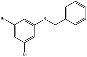 Benzyl(3,5-dibromophenyl)sulfane Structure