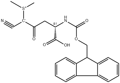 Fmoc-L-Asp(CSY)-OH Structure