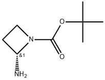 tert-butyl(S)-2-aminoazetidine-1-carboxylate Structure