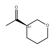 1-[(3R)-tetrahydropyran-3-yl]ethanone 구조식 이미지