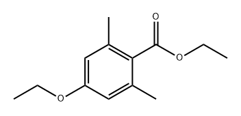 ethyl 4-ethoxy-2,6-dimethylbenzoate Structure