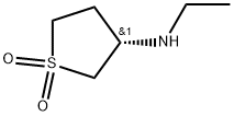 (S)-3-(ethylamino)tetrahydrothiophene1,1-dioxide Structure