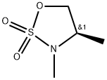 (4R)-3,4-Dimethyl-1,2,3-oxathiazolidine 2,2-dioxide Structure