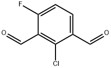 2-chloro-4-fluoroisophthalaldehyde Structure