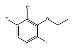 2-bromo-3-ethoxy-1,4-difluorobenzene Structure