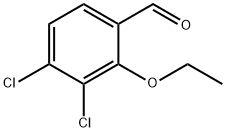 3,4-Dichloro-2-ethoxybenzaldehyde Structure