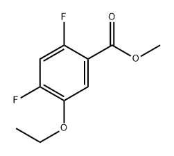 Methyl 5-ethoxy-2,4-difluorobenzoate Structure