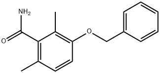 2,6-Dimethyl-3-(phenylmethoxy)benzamide Structure