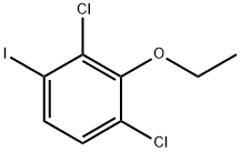 1,3-Dichloro-2-ethoxy-4-iodobenzene Structure