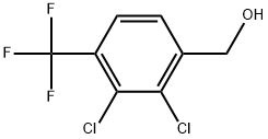 2,3-Dichloro-4-(trifluoromethyl)benzenemethanol Structure