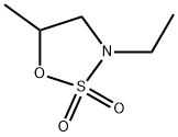 3-Ethyl-5-methyl-1,2,3-oxathiazolidine 2,2-dioxide Structure