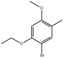 1-Bromo-2-ethoxy-4-methoxy-5-methylbenzene 구조식 이미지