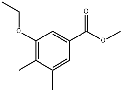 Methyl 3-ethoxy-4,5-dimethylbenzoate Structure