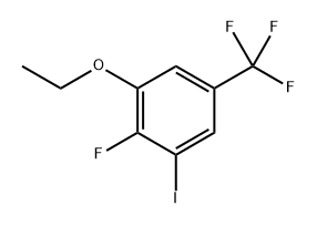 1-Ethoxy-2-fluoro-3-iodo-5-(trifluoromethyl)benzene Structure