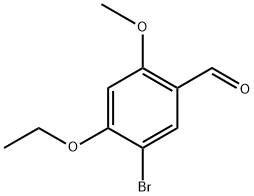 5-Bromo-4-ethoxy-2-methoxybenzaldehyde Structure