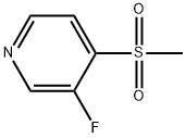 3-Fluoro-4-(methylsulfonyl)pyridine 구조식 이미지