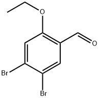 4,5-dibromo-2-ethoxybenzaldehyde Structure