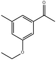 1-(3-ethoxy-5-methylphenyl)ethanone Structure