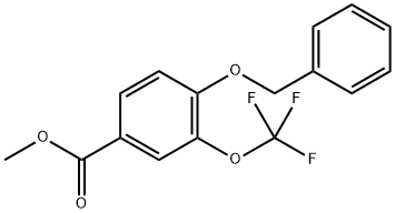 Methyl 4-(benzyloxy)-3-(trifluoromethoxy)benzoate Structure