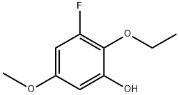 2-ethoxy-3-fluoro-5-methoxyphenol Structure