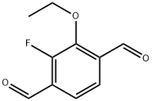 2-ethoxy-3-fluoroterephthalaldehyde Structure