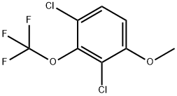 1,3-Dichloro-4-methoxy-2-(trifluoromethoxy)benzene Structure