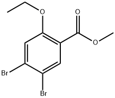 methyl 4,5-dibromo-2-ethoxybenzoate Structure