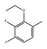 2-ethoxy-3-fluoro-4-iodo-1-methylbenzene Structure