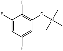 1,2,5-Trifluoro-3-[(trimethylsilyl)oxy]benzene Structure