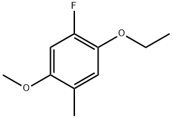 1-Ethoxy-2-fluoro-4-methoxy-5-methylbenzene Structure