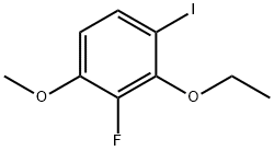 2-Ethoxy-3-fluoro-1-iodo-4-methoxybenzene Structure