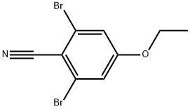 2,6-Dibromo-4-ethoxybenzonitrile Structure