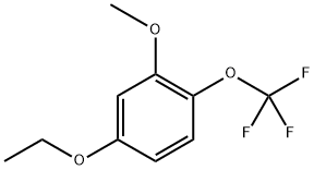 4-ethoxy-2-methoxy-1-(trifluoromethoxy)benzene Structure