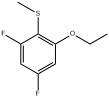 (2-ethoxy-4,6-difluorophenyl)(methyl)sulfane Structure