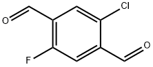 2-chloro-5-fluoroterephthalaldehyde 구조식 이미지