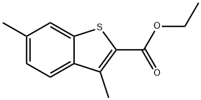 Ethyl 3,6-dimethylbenzo[b]thiophene-2-carboxylate Structure