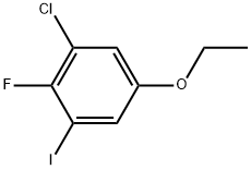 1-Chloro-5-ethoxy-2-fluoro-3-iodobenzene Structure