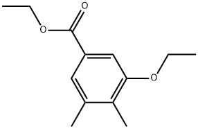 Ethyl 3-ethoxy-4,5-dimethylbenzoate Structure