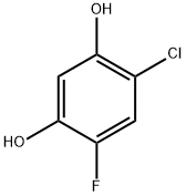 4-chloro-6-fluorobenzene-1,3-diol Structure