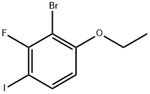 2-Bromo-1-ethoxy-3-fluoro-4-iodobenzene Structure