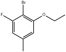 2-Bromo-1-ethoxy-3-fluoro-5-methylbenzene Structure