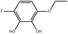 3-Ethoxy-6-fluoro-1,2-benzenediol Structure