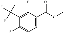 methyl 2,4-difluoro-3-(trifluoromethyl)benzoate Structure