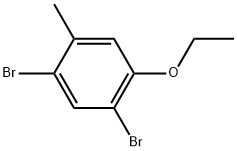 1,5-Dibromo-2-ethoxy-4-methylbenzene Structure