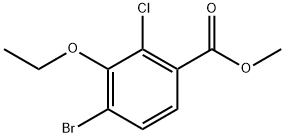 Methyl 4-bromo-2-chloro-3-ethoxybenzoate Structure