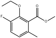 Methyl 2-ethoxy-3-fluoro-6-methylbenzoate Structure