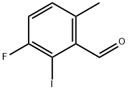 3-Fluoro-2-iodo-6-methylbenzaldehyde Structure