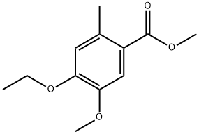 methyl 4-ethoxy-5-methoxy-2-methylbenzoate Structure